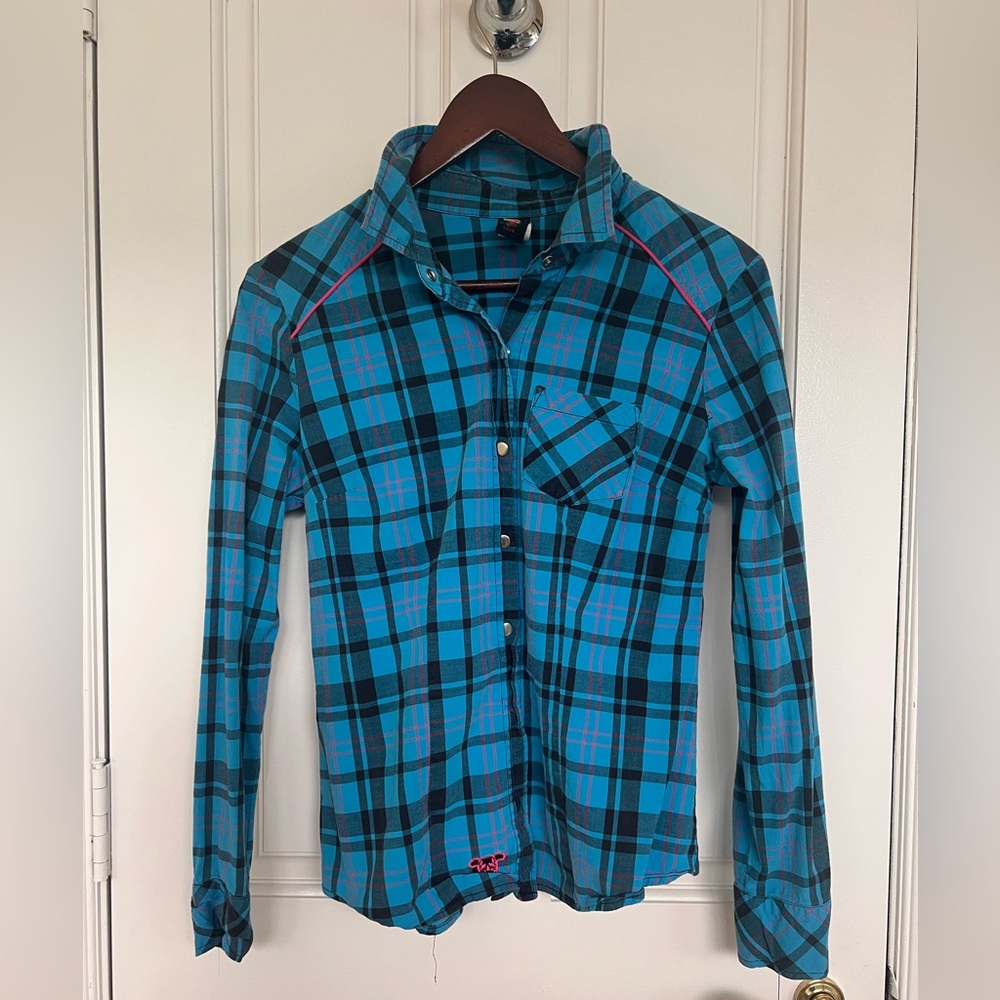 Plaid Blue Shirt
